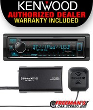 Kenwood Excelon KDC-X305 1-DIN CD Receiver + SiriusXM SXV300v1 Tuner picture