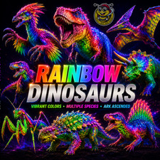 🦖 RAINBOW-Top-Stat-Adult-PAIRS-Ark-Survival-Ascended-PvE-PC/XBOX/PS5-BusyBee picture
