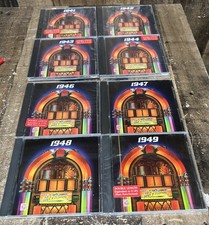 Time Life Your Hit Parade The 40's CD Lot Of 8 Most Sealed 41-44 46-49 See Disc. picture