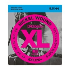 10 Sets D'Addario EXL120+ Plus Guitar Strings 9.5-44 picture