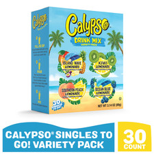 Calypso Lemonade Singles to Go Powdered Drink Mix Variety Pack, 30 Count Packets picture