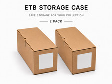 Pokemon ETB Storage Case 2 pack Elite Trainer Box Sealed TCG Organizer VINTRUH picture