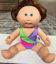 Cabbage Patch Kids Splashin' Kid 🌊 HTF HM#1 Red Hair Blue Eyes 1987/1988  picture