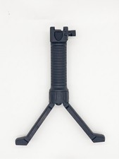 Bipod Picatinny Rail Mount Black Quick Detach Spring Loaded picture