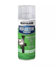 Reflective Finish Spray Paint, Clear/Semi-Transparent, Reflective, 10 oz, Aeroso picture