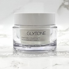 Glytone Age-Defying Peptide + Overnight Restorative Glycolic Cream 1.7Oz 50g New picture