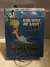 NEW Monty Python and the Holy Grail 4K SteelBook UHD Blu-ray [1975] No Dent picture