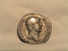 Hadrian (117-138AD) AR Denarius Ancient Roman Empire Silver Coin picture