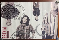 Vintage PIXIES Band Photo Poster Bossanova Kevin Westenberg 1990 Promo Only 4AD picture