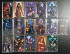 Complete Set Lot of 16 Copper Vixens 2026 1 ADVP OZ Art Card Slabs /w Capsules picture