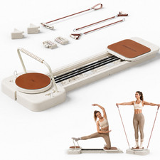 FED FITNESS Pilates Reformer, Foldable Pilates Equipment for Home Workouts picture
