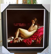 Hand Painted Oil Painting art female woman Nude On Canvas Wall Art Decor 30