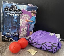 1995 Tyco Casper Toss Pal Blow Up basketball Throw Game Near Complete picture
