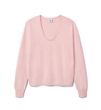 Cabi New NWT Braided Neck Pullover #6661 Pink Size XS - XL Was $119 picture
