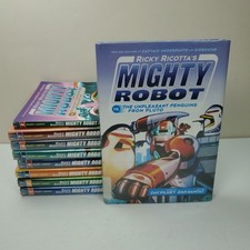 Ricky Ricotta's Mighty Robot PB & HC Book Lot Vol 1-9 by Dav Pilkey picture