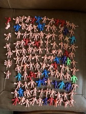 1980's Mattel M.U.S.C.L.E. Muscle Men Figures Lot of 120 Flesh Vintage Rare picture