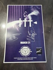 Crosses Signed Poster Chino Moreno Deftones  picture