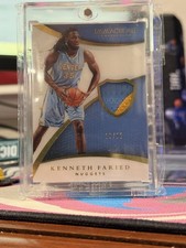 2014-15 Panini Immaculate Collection - Patches Kenneth Faried #P-KF /35 (MEM) picture