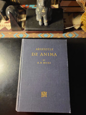 Aristotle De Anima - R.D. Hicks - 1965 - Very Good picture