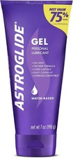Astroglide Water Based Personal Lubricant 7oz Gentle Gel Toy Safe made in USA picture