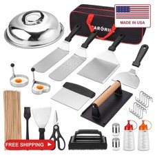 PARGRILL 128 PCS Griddle Accessories Kit - Premium Flat Top Grill Accessories Se picture