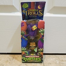 Teenage Mutant Ninja Turtles Trolls Donatello TMNT Playmates Vintage 1992 *READ picture