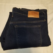 J.Crew 1040 Athletic Fit Jeans Mens 34x32 Dark Wash Indigo Denim Pants picture