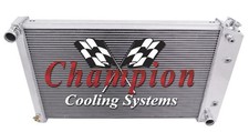 1970-1981 Chevy Camaro All Aluminum 2 Row Core KR Champion Radiator picture