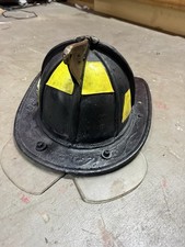 Cairns 5a Leather Firefighter Helmet D Code 7 1/4 Antique Fireman Helmet Finial picture