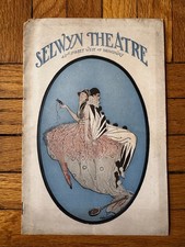 Vintage 1919/1920s Broadway Selwyn Theatre Playbill Buddies Starring Peggy Wood picture