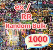 Japanese Pokemon Card RR Bulk Lot 1000 Cards ex  Random Mix Assortment NM picture