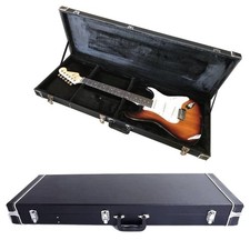 Glarry Universal Electric Guitar Square Hard-Shell Case w/ Full Neck Support picture