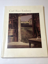 Signed Carl Rice Embrey A Retrospective 1997 McNay Art Museum Catalog PB picture