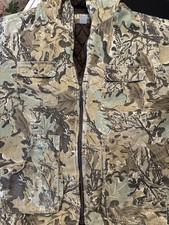 VTG 90s Ranger AST Sportswear Camo Hooded Jacket Men’s XL Distressed Thrashed picture