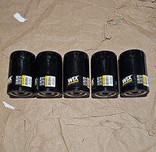 5 Pack Wix 51516 Spin On Oil Filter NO BOXES Genuine Wix Engine Oil Filter Spin picture