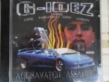 G-IDEZ “AGGRAVATED ASSAULT” RELEASED 1999 CD NEW IN WRAPPER SACRAMENTO RAP RARE picture