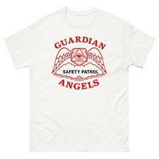 Guardian Angels Red Logo Shirt NYC Safety Patrol Graphic Tee T picture