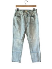 Madewell Size 28 Light Wash Distressed The Perfect Vintage Jean - New picture