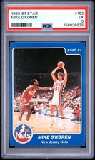 1983-84 STAR BASKETBALL #152 MIKE O'KOREN PSA EX 5 158026825 (POPULATION 1 of 1) picture