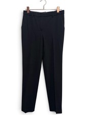 Theory Black Slim Ankle Trousers Pants Size 4 Made USA picture