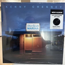 KENNY CHESNEY SIGNED VINYL SILVER SANDS MARINA AUTOGRAPHED ART CARD - PRE-ORDER picture