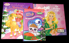 Girl Christmas Book LOT Littlest Pet Shop Barbie Strawberry Shortcake vintge Y2K picture