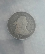 1805 Draped Bust Dime 5 Berries (NCS G Details) picture