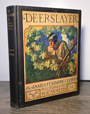 The Deerslayer by James Fenimore Cooper, N. C. Wyeth Illus HC 1925 picture