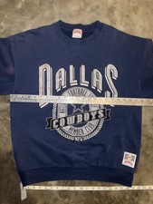 Vintage Dallas Cowboys Members Club Sweatshirt Size L Nutmeg Mills USA Crewneck picture