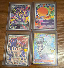 Lot of 4, 30th anniversary: Meowth, Trainers 153/103,  Scraggy, Toxricitt picture