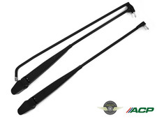 1971 1972 1973 Ford Mustang Mercury Cougar Windshield Wiper Arms Pair Black picture