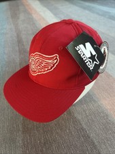 Vintage Detroit Red Wings Starter Hat Cap Snapback NWT NHL Hockey VTG picture