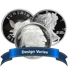 Generic 1/2 oz Silver Rounds .999 Fine picture