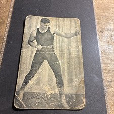 Vintage 1921 Jack Dempsey Boxing Post Card Rare Original  picture